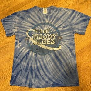 Vintage The Moody Blues Tie-Dye Graphic Tee